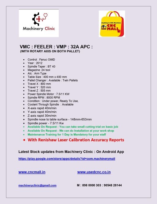 vmc feeler vmp 32a apc 4th Manufacturers, Suppliers in Uttarakhand