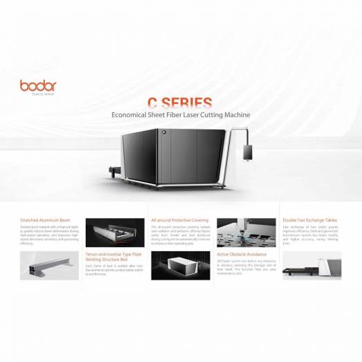 Bodor Fiber Laser Cutting Machine C Series Manufacturers, Suppliers in Ahmedabad
