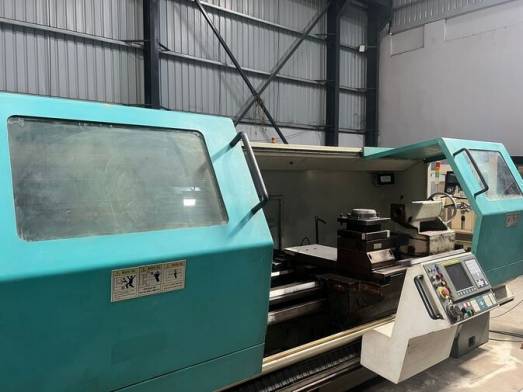 tc flat bed 3000 length dmtg cke6180z  fanuc oitc Manufacturers, Suppliers in Ahmedabad